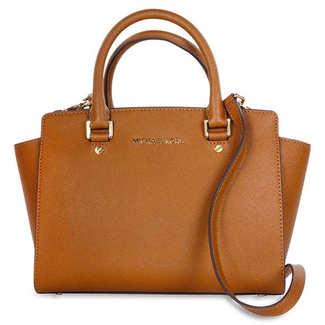 selma saffiano michael kors|selma saffiano leather satchel.